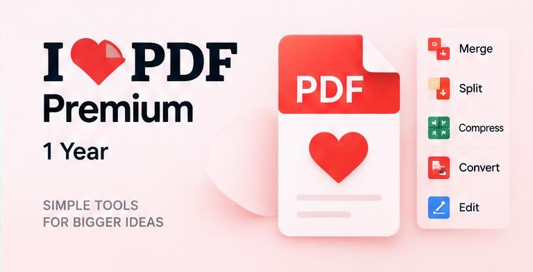 iLovePDF Premium 1 Year artwork
