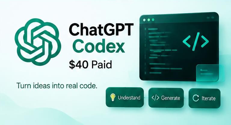ChatGPT Codex $40 Paid artwork