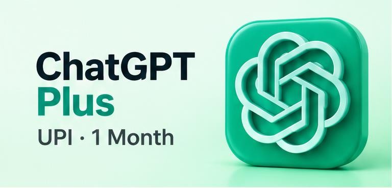 ChatGPT Plus UPI 1 Month artwork