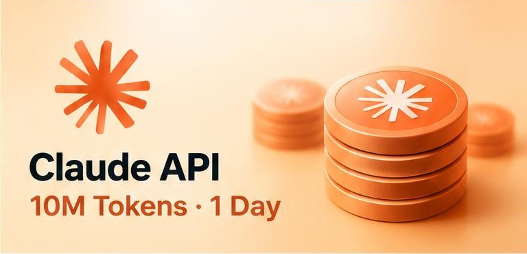 Claude API 10M Tokens 1 Day artwork