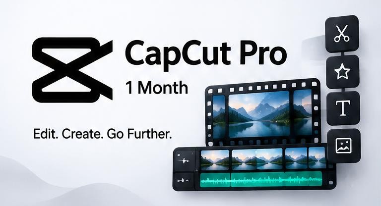 CapCut Pro 1 Month artwork