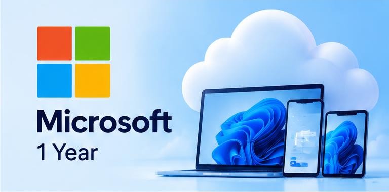 Microsoft 1 Year artwork